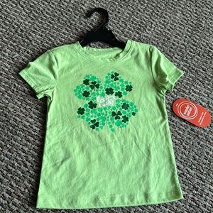 NWT Green Tee Size 4/5